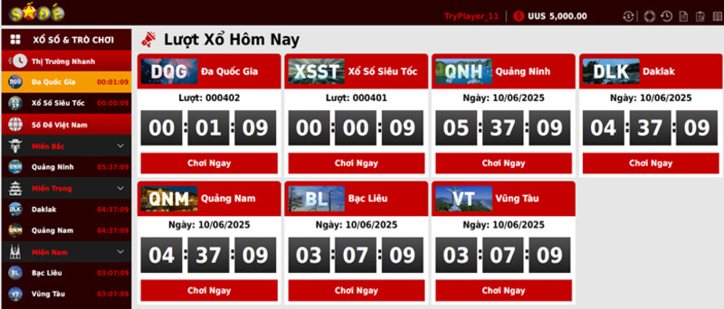Lô đề online tại god55, cược 1 ăn 10